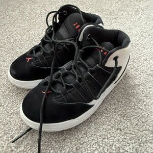 Nike Jordan Black and White High-Top Sneakers